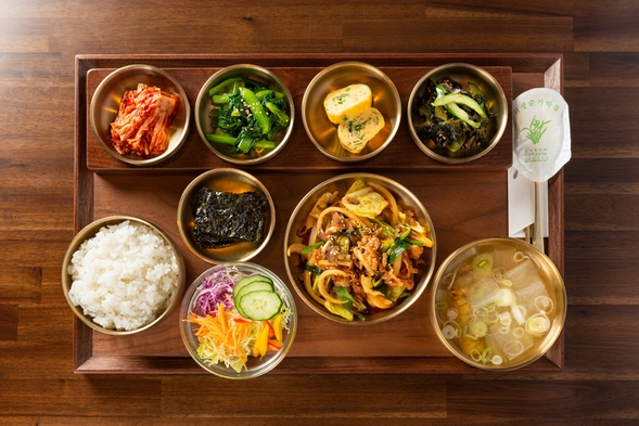 【Standard】韓国式朝定食で朝からプチ韓国旅行気分！◇朝食付プラン